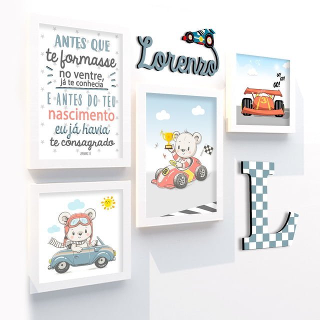 kit-quadros-ursinho-carrinhos