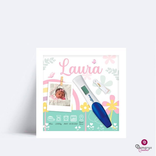 Quadro Eternizar Memórias Jardim Encantado