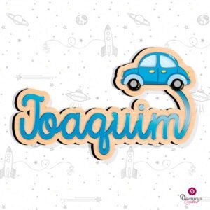 Nome Recortado Carrinho