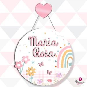 Porta Maternidade Jardim das Flores