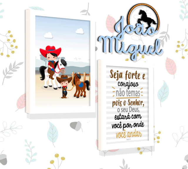 Quadro Infantil Kit Fazendinha 3