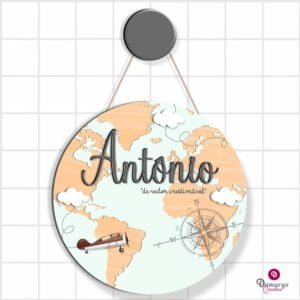 Porta Maternidade Volta ao Mundo