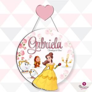 Porta Maternidade Princesa Bela
