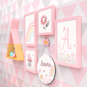 Quadro Infantil Kit Jardim