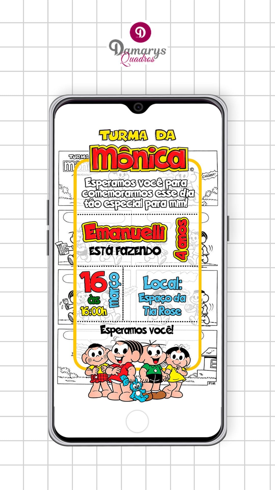 MODELO STORIE 2 Damarys Quadros Store