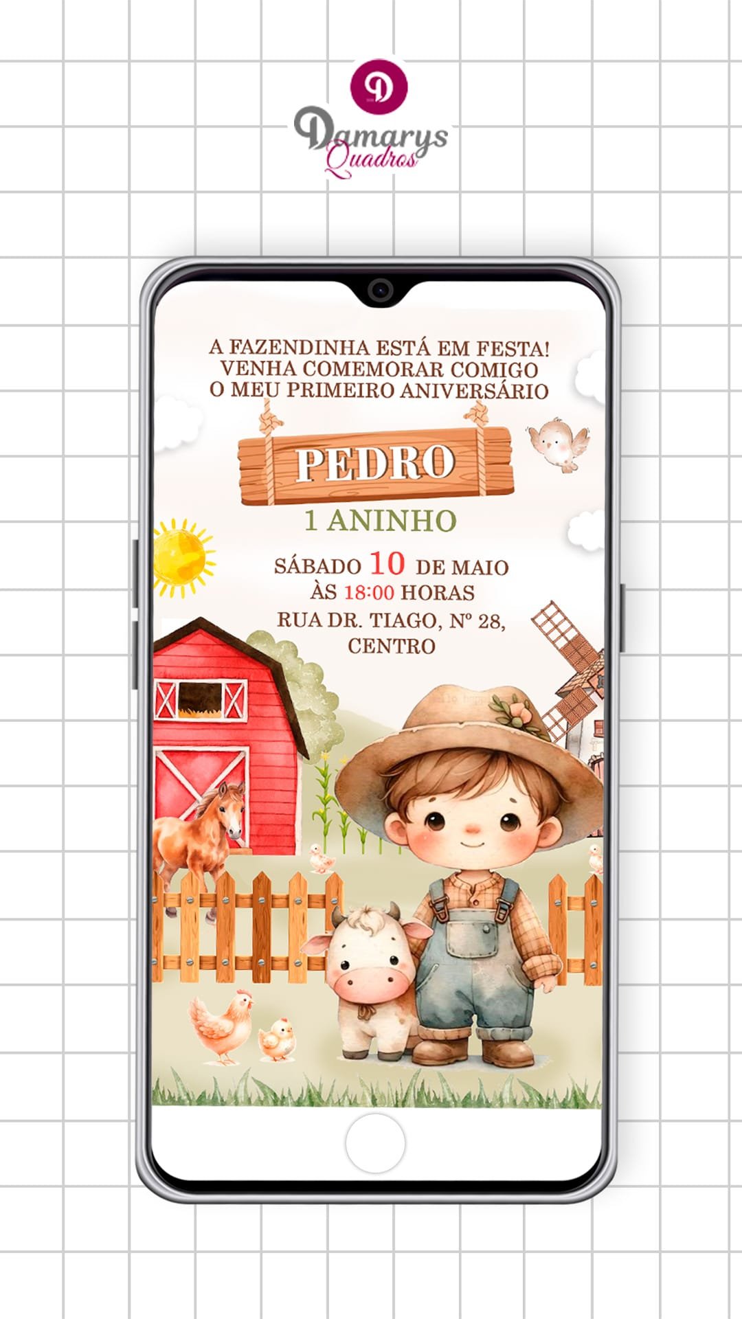 MODELO STORIE 4 Damarys Quadros Store