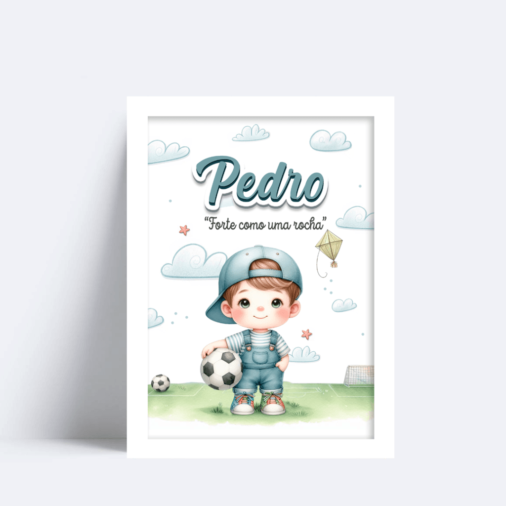 Quadro Com Nome Pedro
