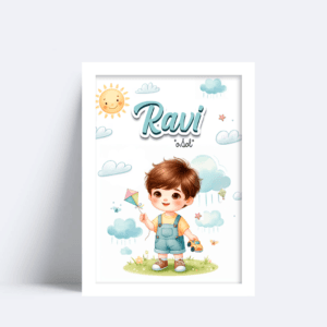 Quadro Com Nome Ravi