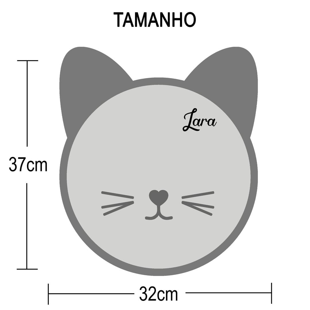 TAMANHO DO GATO Damarys Quadros Store