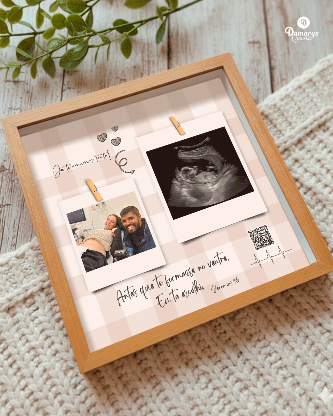 Quadro ultrassom com áudio